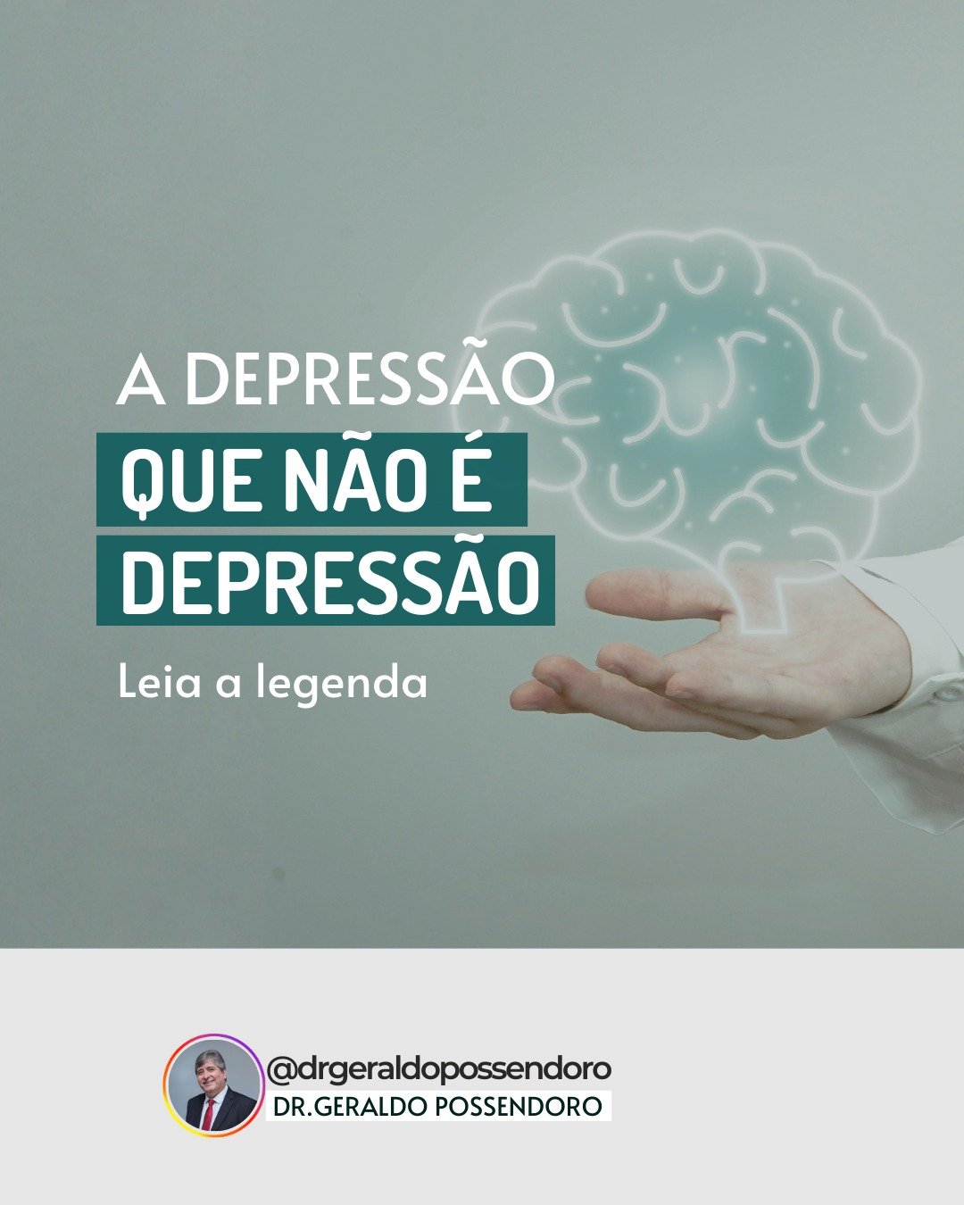 Leia mais sobre o artigo A Depressão que não é Depressão